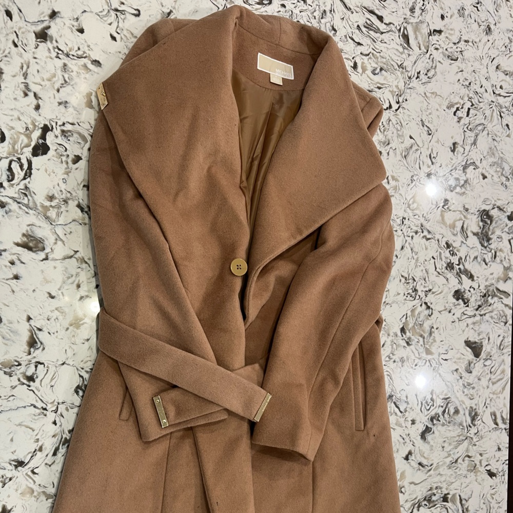 Michael Kors Tan Coat